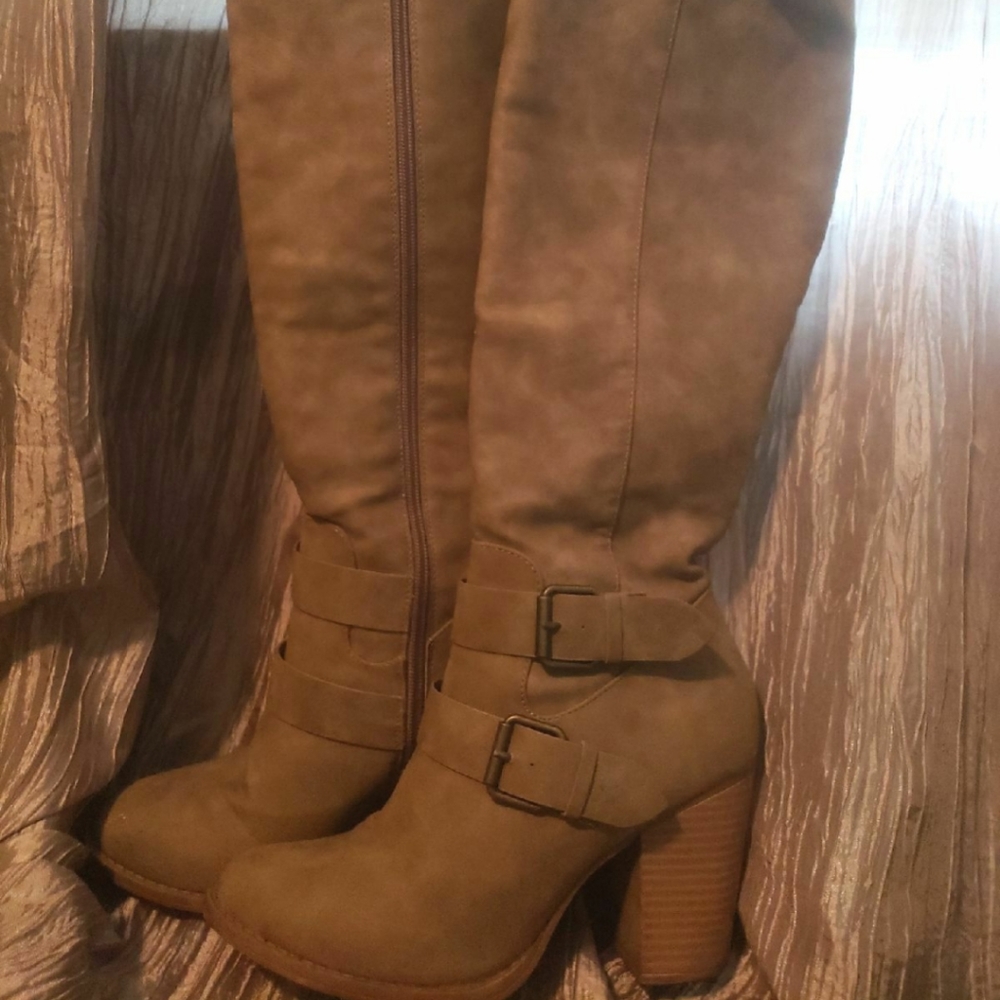 Knee high boots